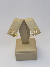 Brinco Ear Cuff Borboletas e Flores com Zircônias