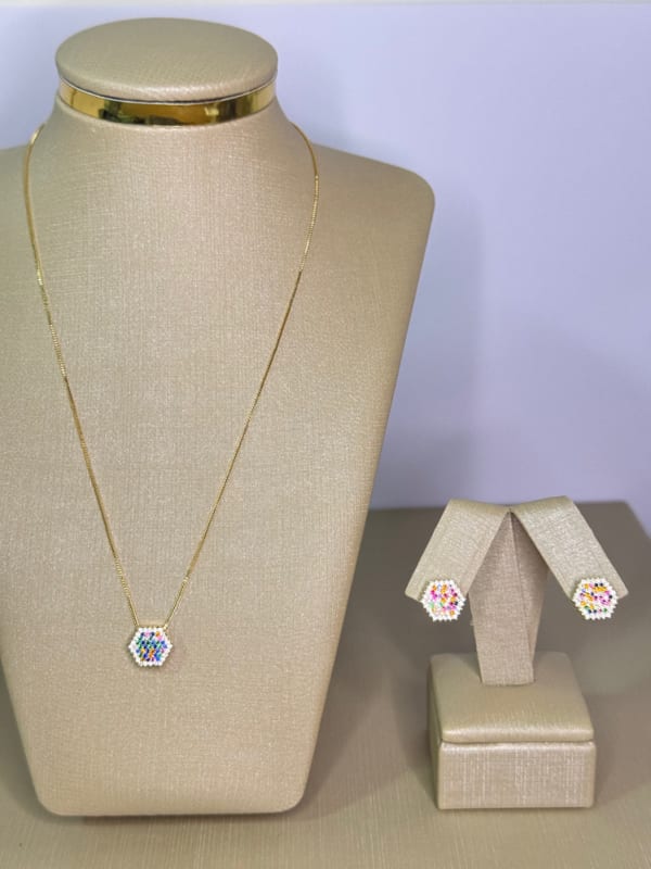 Conjunto Colmeia Color