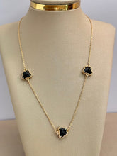 Colar Trevo Preto