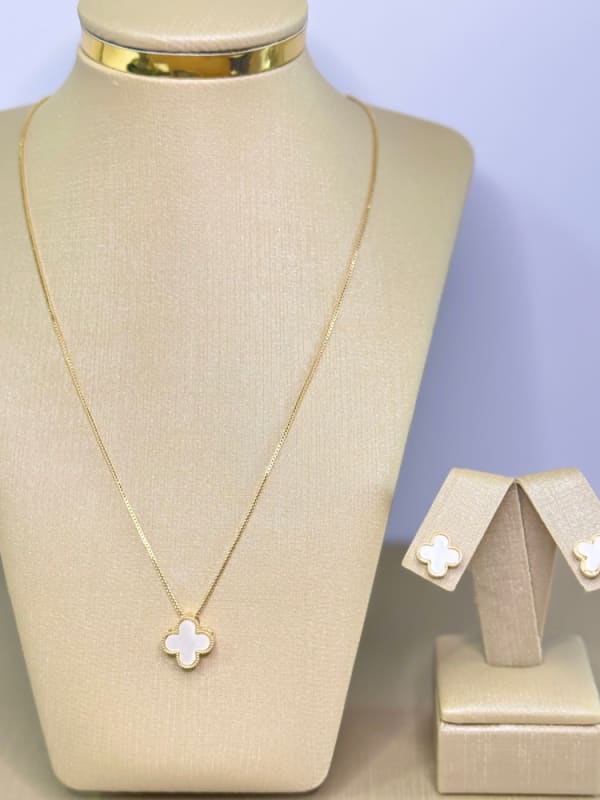 Conjunto Trevo Madrepérola