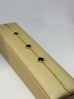 Pulseira Com 3 Trevos