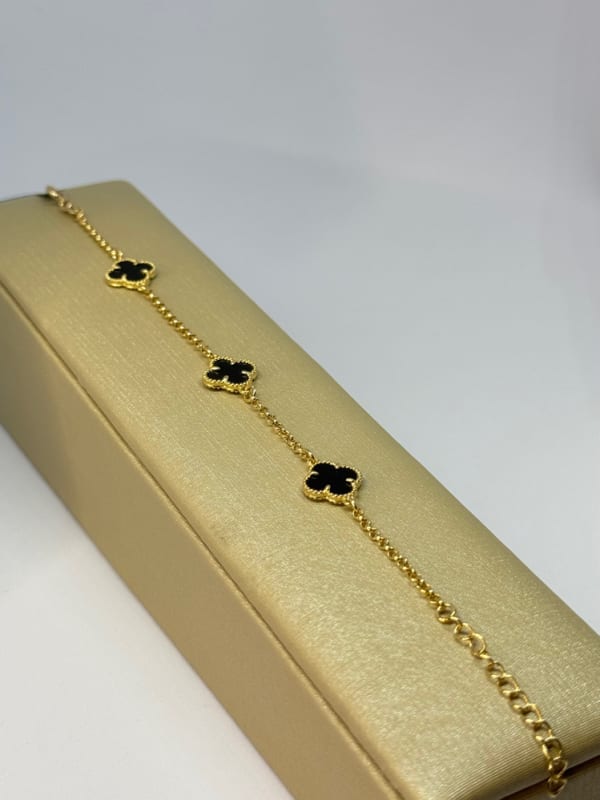 Pulseira Com 3 Trevos