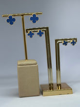 Trio Trevo Azul Royal