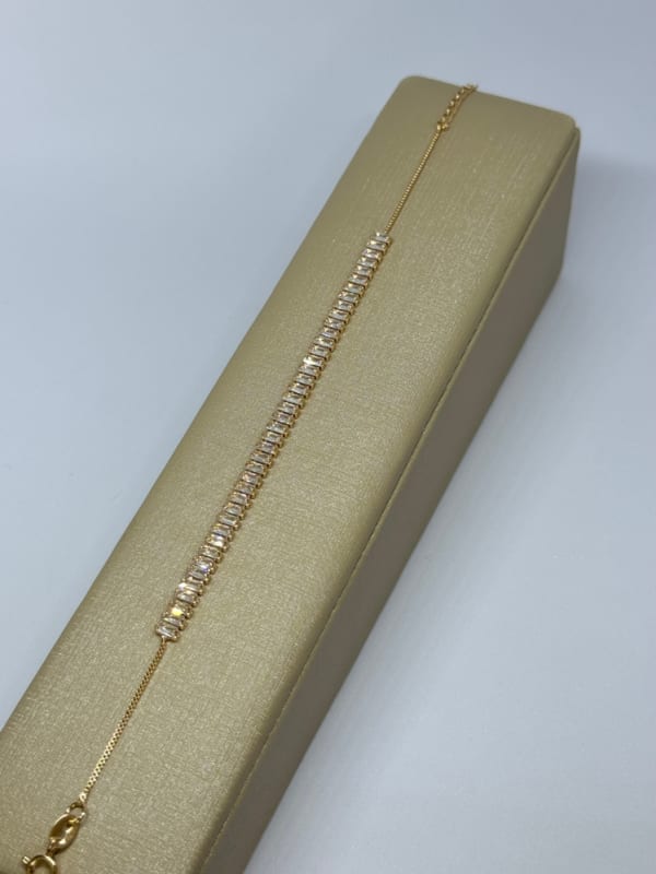 Pulseira Riviera Retangular